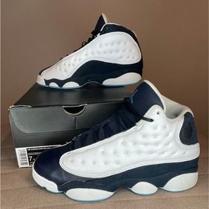 Air Jordan 13 "Obsidian-Powder Blue" Size 7Y